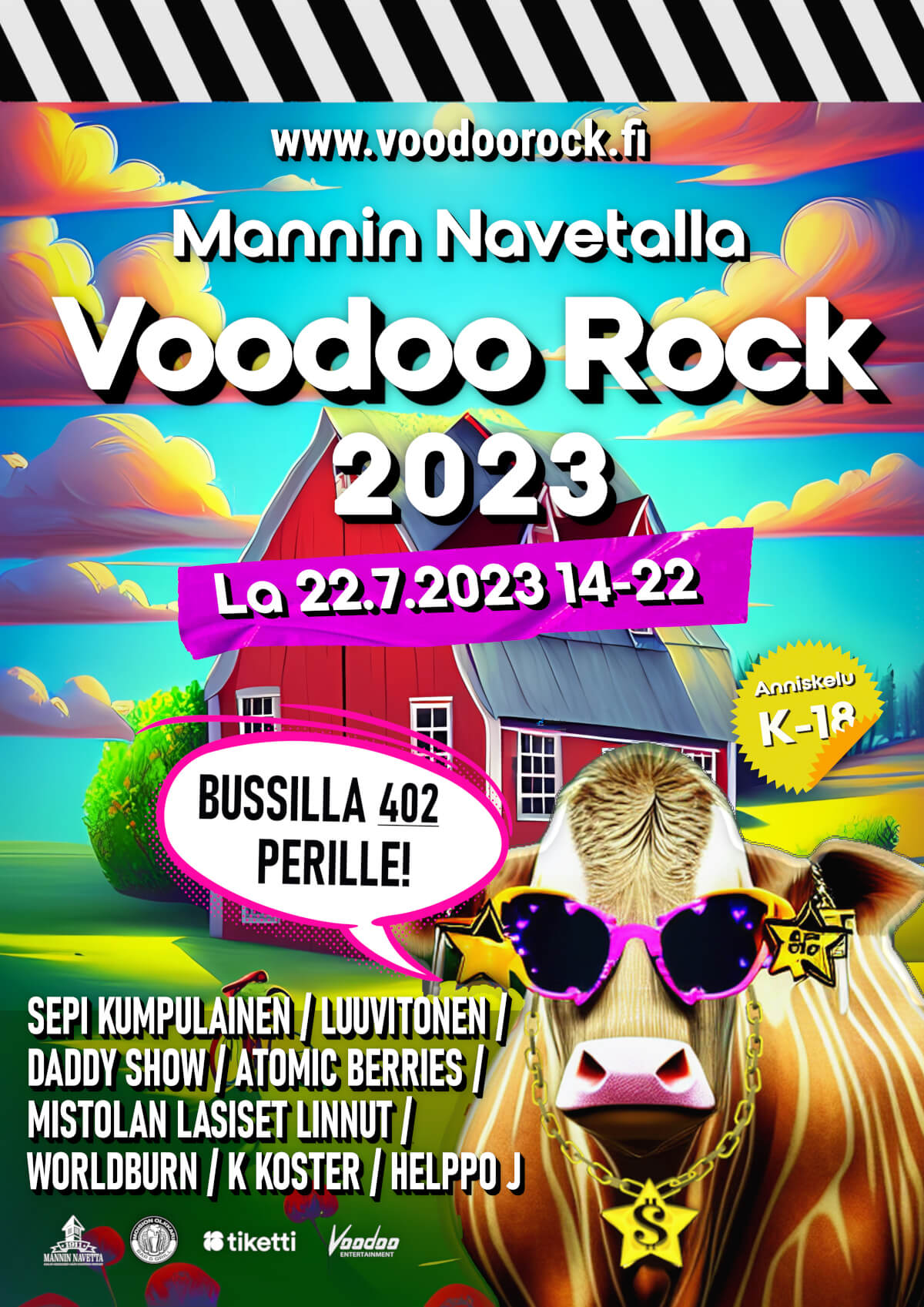 Voodoo Rock Juliste 2023